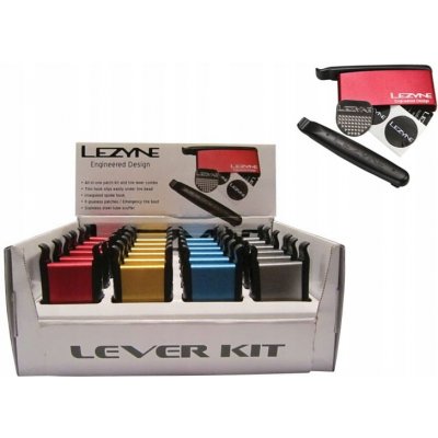 Lezyne Lever Kit lepení v Al boxu + montpáky – Zbozi.Blesk.cz