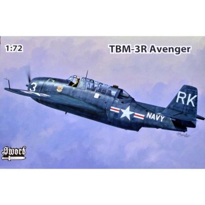 Sword TBM3R Avenger 3x camo SW 72132 1:72