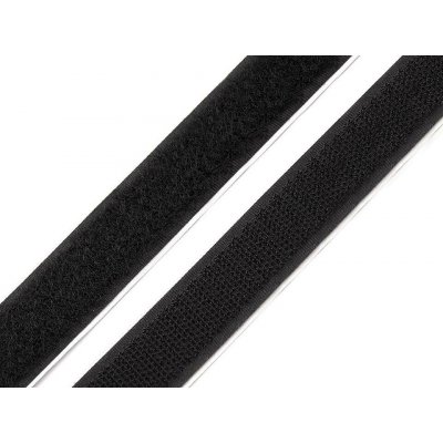 Prima-obchod Suchý zip háček + plyš samolepicí šíře 20 mm, barva černá – Hledejceny.cz