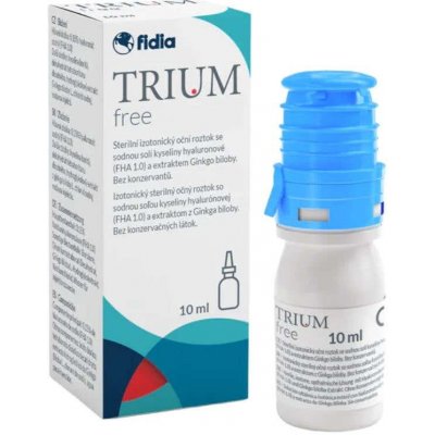 Trium free oční kapky 10 ml – Zboží Dáma
