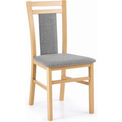 Halmar Dřevěná židle Hubert 8 dub medový