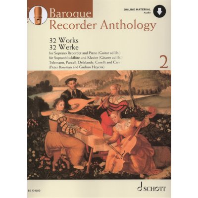 Baroque Recorder Anthology 2 + CD