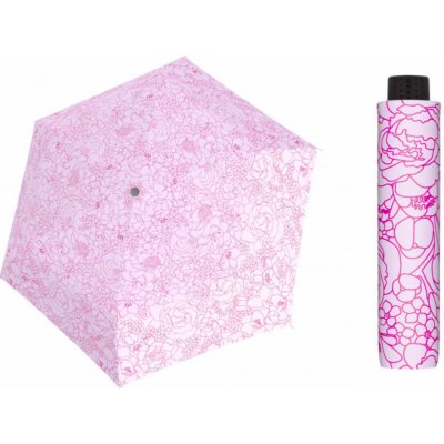 Doppler Fiber Mini Giardiono breezy lila dámský skládací deštník fialový – Zboží Mobilmania