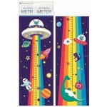 Anděl Samolepky na zeď dětský metr - duhový vesmír do 120 cm 10295 – Hledejceny.cz