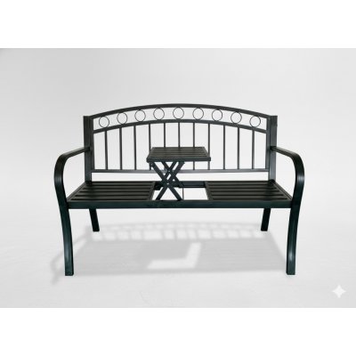 Garden Line 127 x 53 x 84 s rozkladacím stolkem 0797 – Zboží Mobilmania