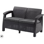 Keter Corfu Love Seat grafit – Zboží Dáma Keter Corfu Love Seat grafit – Zboží Dáma