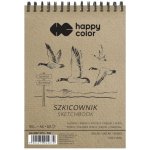 CBPAP Blok skicák BIRDS A4 bílý 90 g m2 80 listů Happy Color – Zboží Dáma
