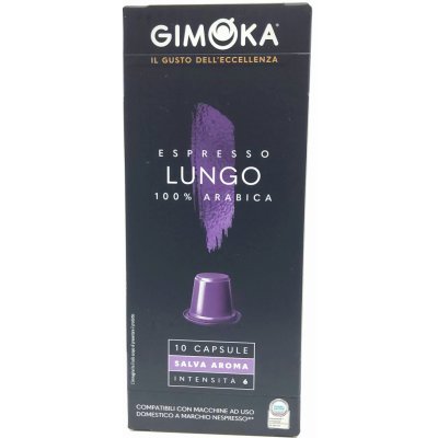 Gimoka Lungo kapsule Nespresso 10 ks – Zboží Mobilmania