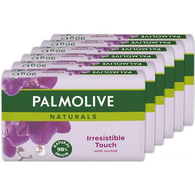 Palmolive Naturals Irresistible Touch toaletní mýdlo Black Orchid 6 x 90 g – Zbozi.Blesk.cz