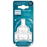 Philips Avent Dudlík Anti-colic/Classic+ 3 střední průtok 3m+ 2 ks – Zboží Dáma