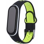 Xiaomi EF náhradní náramek pro Mi Band 3/4 Černo-Zeleno-Bílá MBCZ-X311 – Zboží Živě