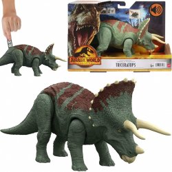 Mattel Jurský svět Nadvláda Ohlušující útok TRICERATOPS