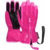 Dětské rukavice Reusch Ben fuchsia purple / knockout pink