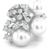 Prsteny Beny Jewellery zlatý s Přírodnými Perly a diamanty YL40017