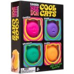 Schylling NeeDoh Barevné mačkací mini kočky 4 ks – Zboží Dáma