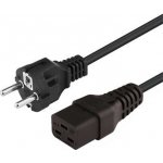 PremiumCord 230V 16A 1,5m IEC 320 C19 konektor - kpspa015 – Zboží Živě