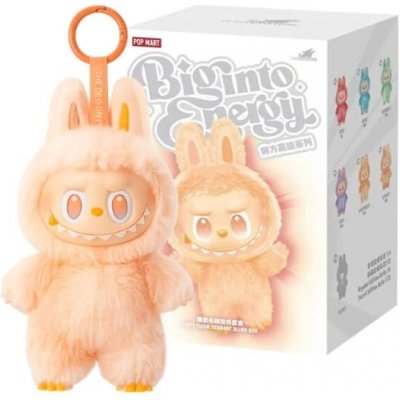 Přívěsek na klíče Labubu oranžový Happiness V3 Big into Energy edition – Zboží Dáma
