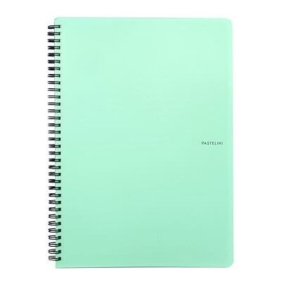 Pastelini blok spirála boční A5 linka zelený – Zboží Živě