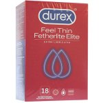 Durex Feel Thin Extra Lubricated 18 ks – Hledejceny.cz