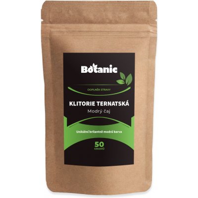 Botanic Klitorie ternatská Modrý čaj 50 g – Sleviste.cz
