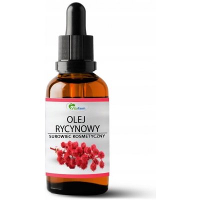 Vitafarm Ricinový olej nerafinovaný 100% 1 Litr – Sleviste.cz