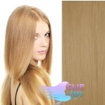 Clip in vlasy 40cm REMY přírodní blond 22 – Zboží Mobilmania