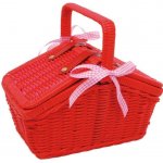 Small Foot piknikový červený koš Sarah – Zboží Mobilmania
