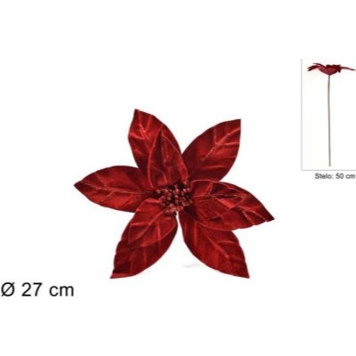 PROHOME Růže vánoční 50cm – Hledejceny.cz