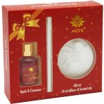 ARÔME Dárkový set difuzéru 30 ml a vonného jílu 1 ks Apple and Cinnamom – Zboží Mobilmania