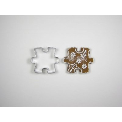 vykr.NR 0069 Puzzle, 4,6x5,1cm