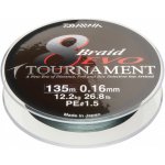 Daiwa Šňůra Tournament 8 Braid EVO Dark Green 300m 0,12mm 8,6kg – Zboží Dáma
