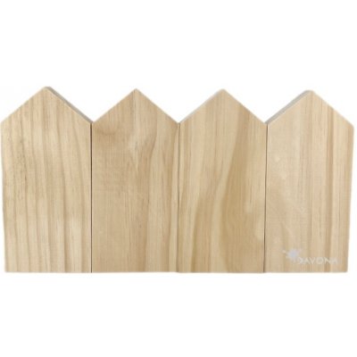 Creatissimo Dřevěný domeček 15x7x2cm (4ks)