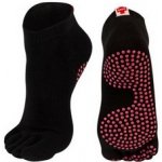 Antibakteriální ponožky na jógu černá – Zboží Mobilmania