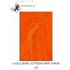 Výroba nástrahy Tommi-Fly Streamerové Vlasy Nuclear Streamer Hair Orange