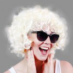 CB Melena dlouhá blond – Zboží Mobilmania