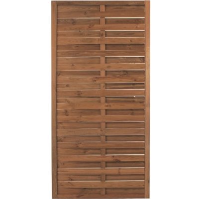 CERLAND Zástěna TIMEO, impreg. hnědá borovice, 90x180cm – Sleviste.cz