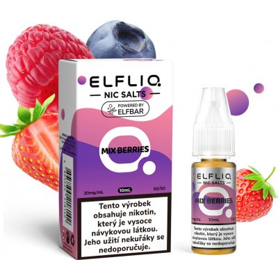 Elf Bar Elfliq Salt Mixed Berries 10 ml 20 mg – Zboží Dáma