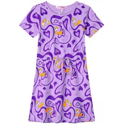 Kugo dívčí šaty DS9398 fialové – Zbozi.Blesk.cz