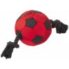 Hračka pro psa Nobby TAFFTOY míč s lanem nylon 35 cm