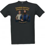 Tričko s potiskem Bud Spencer a Terence Hill pěvecký sbor pánské tmavě šedá – Hledejceny.cz