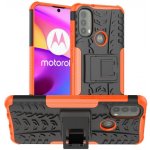 PROTEMIO 38000 STAND Extra odolný obal Motorola Moto E20/E30/E40 oranžový