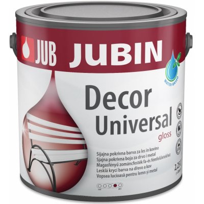 Jub Jubin Decor Universal Gloss 0,65 l tmavě hnědá 8 – Zboží Mobilmania