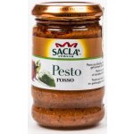 Sacla Pesto rosso červené pesto se sušenými rajčaty 190 g – Zboží Dáma