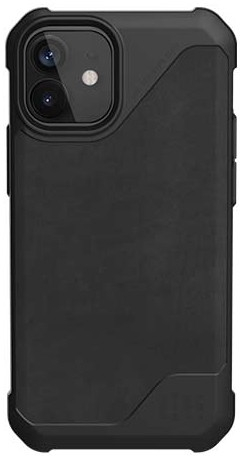 Pouzdro UAG Metropolis LT, LTHR černé obal iPhone 12 mini