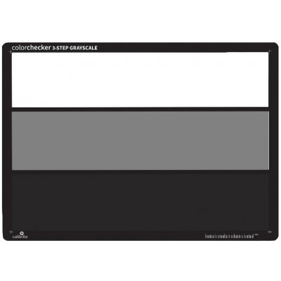 Calibrite ColorChecker 3-Step Grayscale - CCGS – Sleviste.cz