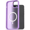 Pouzdro a kryt na mobilní telefon Apple Pouzdro AlzaGuard Matte Case Compatible with MagSafe iPhone 15 Plus světle fialové