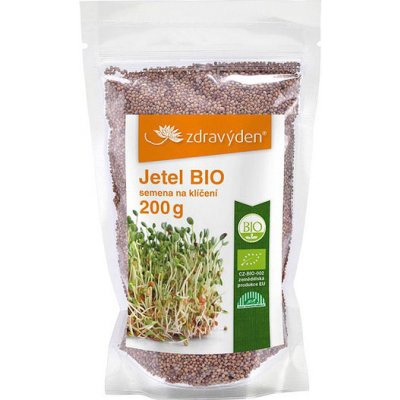 Zdravý den Jetel BIO semena na klíčení 200 g – Zboží Mobilmania