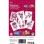 Magic papír šablony na malování LIDOVÉ M – Zboží Dáma