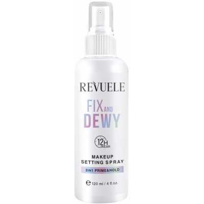 Revuele Makeup Setting Spray Fix And Dewy fixační sprej na make-up pro rozjasnění pleti 120 ml – Zboží Dáma