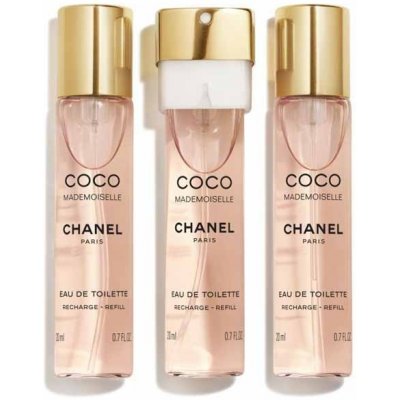 Chanel Coco Mademoiselle toaletní voda dámská 3 x 20 ml náplň – Hledejceny.cz
